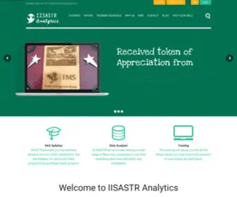 IIsastr.com(IISASTR Analytics SAS Training in Delhi Noida Gurgaon) Screenshot