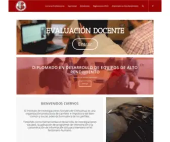 IISCH.com(Instituto de Investigaciones Sociales de Chihuahua) Screenshot