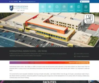 IIschoolabudhabi.com(International Indian School) Screenshot