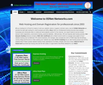 IIsnet-Networks.com(Web Hosting) Screenshot