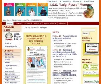 IIssluigirusso.edu.it("Luigi Russo" Monopoli) Screenshot