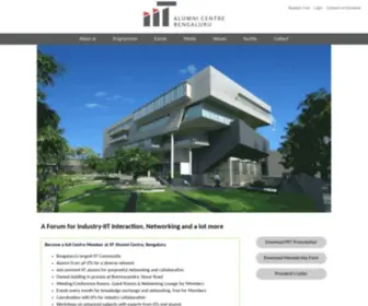 IItacb.org(IIT Alumni Centre Bengaluru) Screenshot