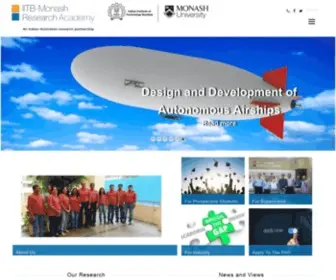 IItbmonash.org(IITB-Monash Research Academy) Screenshot