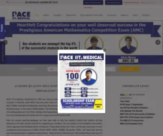 IItianspace.com(PACE IIT & Medical is the renowned coaching institute of IIT JEE (advanced)) Screenshot
