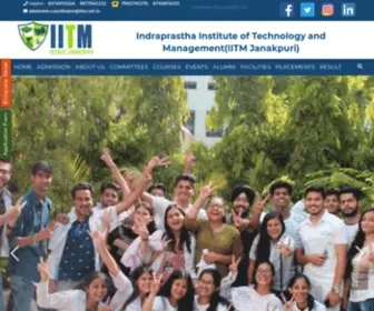 IITM.net.in(IITM College) Screenshot