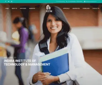 IItminstitution.com(Indira Institute) Screenshot