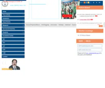 IITP.ac.in(Indian Institute of Technology) Screenshot