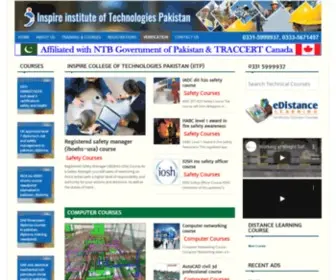 IItpakistan.com.pk(Inspire College of Technologies (IITPAKISTAN)) Screenshot