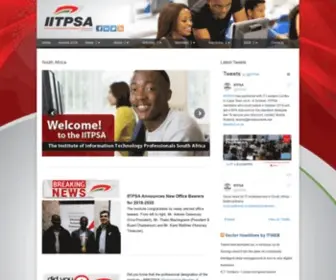 IItpsa.org.za(The Institute of Information Technology Professionals South Africa) Screenshot