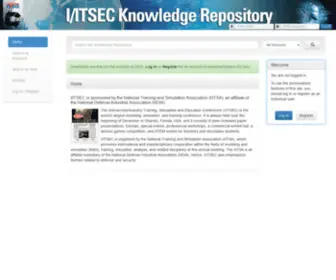IItseCDocs.com(I/ITSEC Knowledge Repository) Screenshot