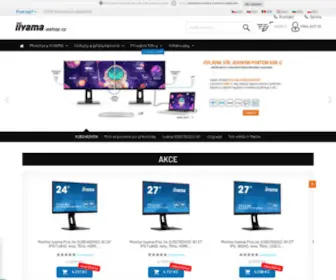 IIyama-Eshop.cz(Monitory dla szkół) Screenshot