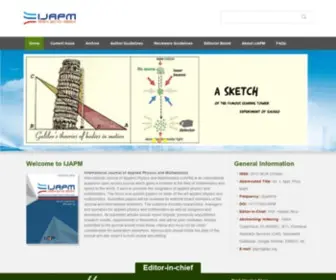 Ijapm.org(IJAPM) Screenshot