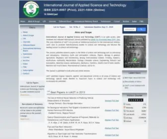 Ijastnet.com(Call for Papers        Vol. 10 No. 3        Submission Deadline) Screenshot