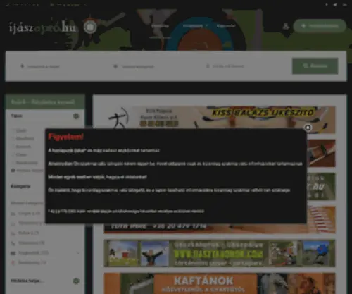 Ijaszapro.hu(Főoldal) Screenshot