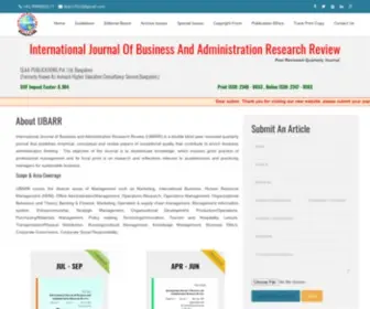 Ijbarr.com(Business journal) Screenshot