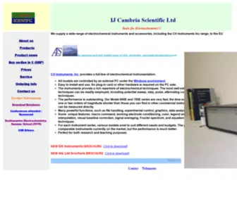 Ijcambria.com(IJ Cambria Scientific Ltd) Screenshot