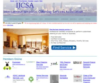Ijcsa.org(The International Janitorial Cleaning Services Association) Screenshot