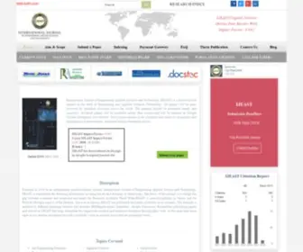 Ijeast.com(Free Research Journals) Screenshot