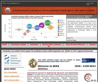 Ijera.com(International Journal of Engineering Research and Applications (IJERA)) Screenshot