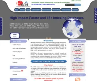 Ijerm.com(Eclat Research Publication) Screenshot