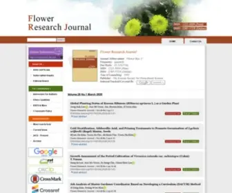 IJFS.org(Flower Research Journal) Screenshot