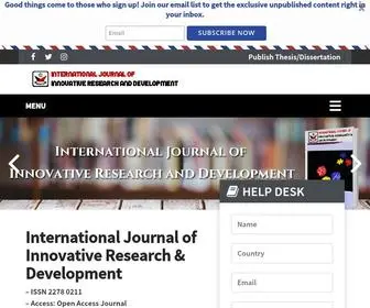 Ijird.com(International Journal) Screenshot
