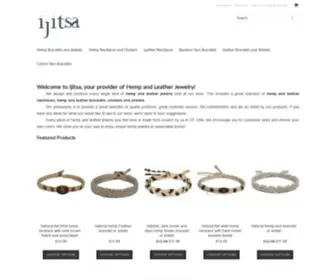 Ijitsa.com(Hemp Necklaces) Screenshot