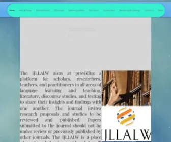 Ijllalw.org(EFL) Screenshot