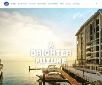 IJM.com(IJM Corporation Berhad) Screenshot