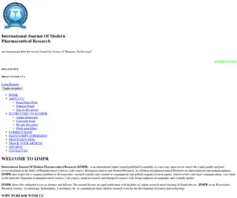 Ijmpronline.com(IJMPR) Screenshot