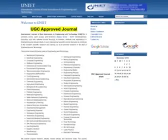 Ijniet.org(IJNIET) Screenshot