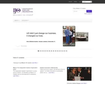 Ijo.com(Independent Jewelers Organization) Screenshot