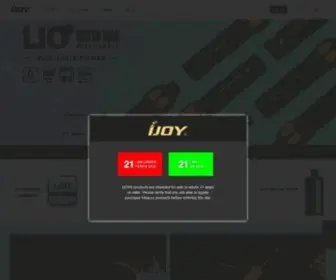 Ijoycig.com(The World Leading Vape Manufacturer) Screenshot