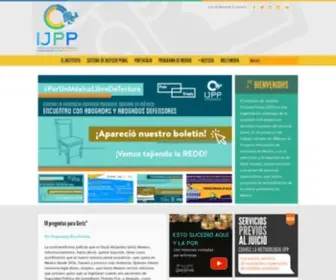 IJPP.mx(Instituto de Justicia Procesal Penal) Screenshot