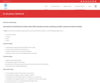 Ijrci.com(Evaluation Method) Screenshot