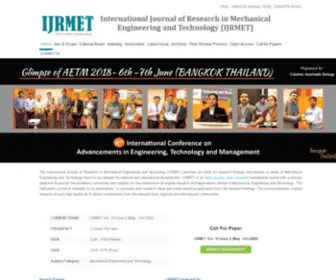 Ijrmet.com(Ijrmet) Screenshot