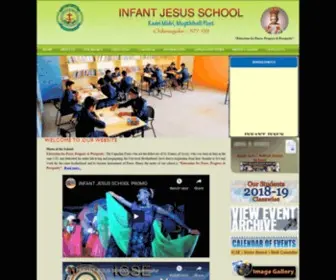 IJSCKM.org(INFANT JESUS SCHOOL) Screenshot