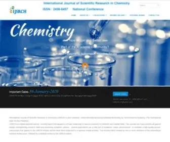 IJSRCH.com(International Journal of Scientific Research in Chemistry) Screenshot