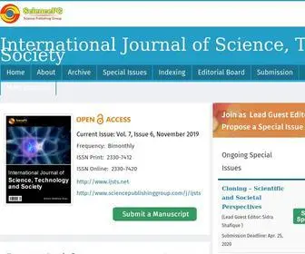 IJSTS.net(International Journal of Science) Screenshot