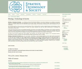 IJSTS.org(Strategy, Technology & Society) Screenshot