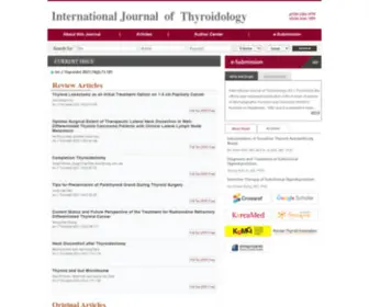 Ijthyroid.org(International Journal of Thyroidology) Screenshot