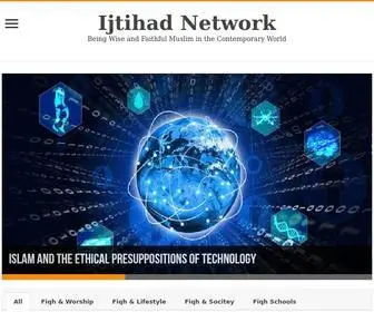 Ijtihadnet.com(Ijtihad Network) Screenshot