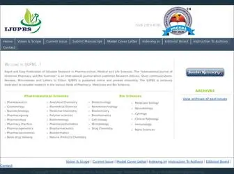 Ijupbs.com(IJUPBS) Screenshot