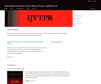 IJVTPR.com(International Journal of Vaccine Theory) Screenshot