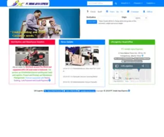 IJX-Logistics.com(Indah Jaya Express #IJX) Screenshot