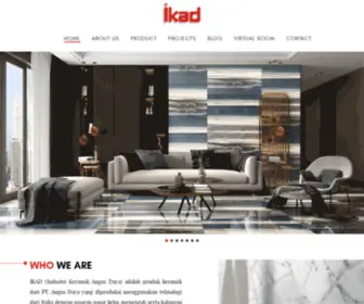 Ikadceramic.com(IKAD Ceramic) Screenshot