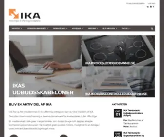 Ika.dk(IKA) Screenshot