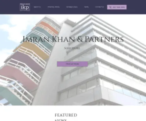 Ikandp.co.uk(London Law Firm) Screenshot