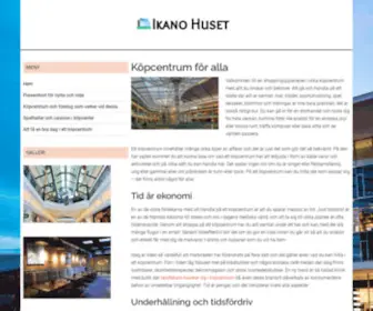 Ikano-Huset.se(Startsida) Screenshot