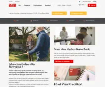 Ikanobank.dk(Lån) Screenshot